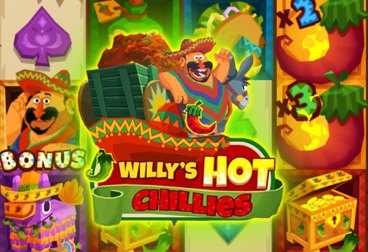 Игровой автомат Willys Hot Chillies Netent — NetEnt